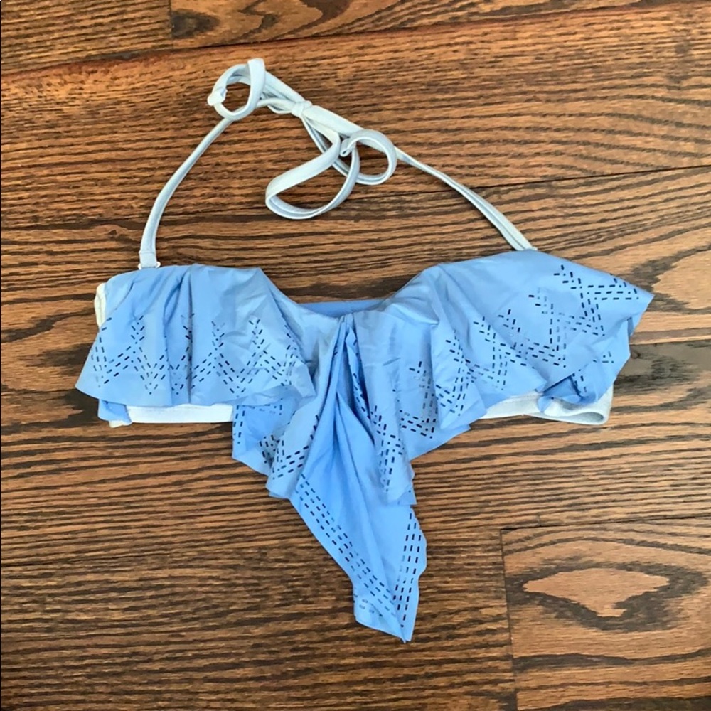 Blue bikini top!